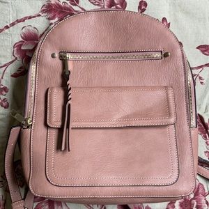 Gap faux leather backpack
